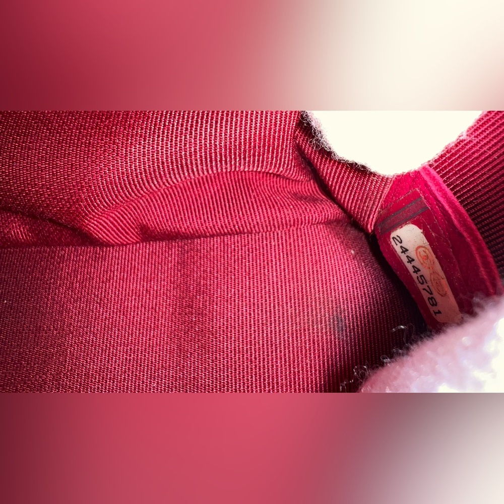 CHANEL RED CAVIAR Double Zip Top Handle Mini Bsg - Picture 12 of 15